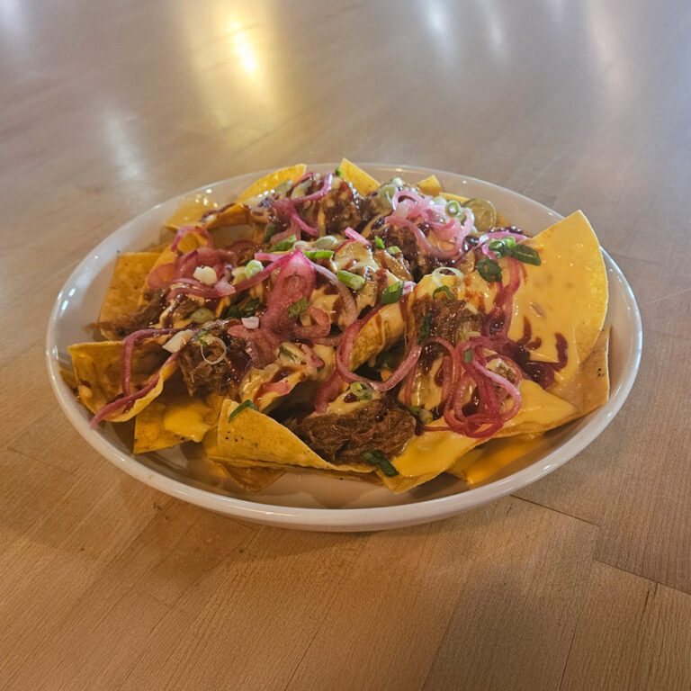Pulled BBQ Pork Nachos